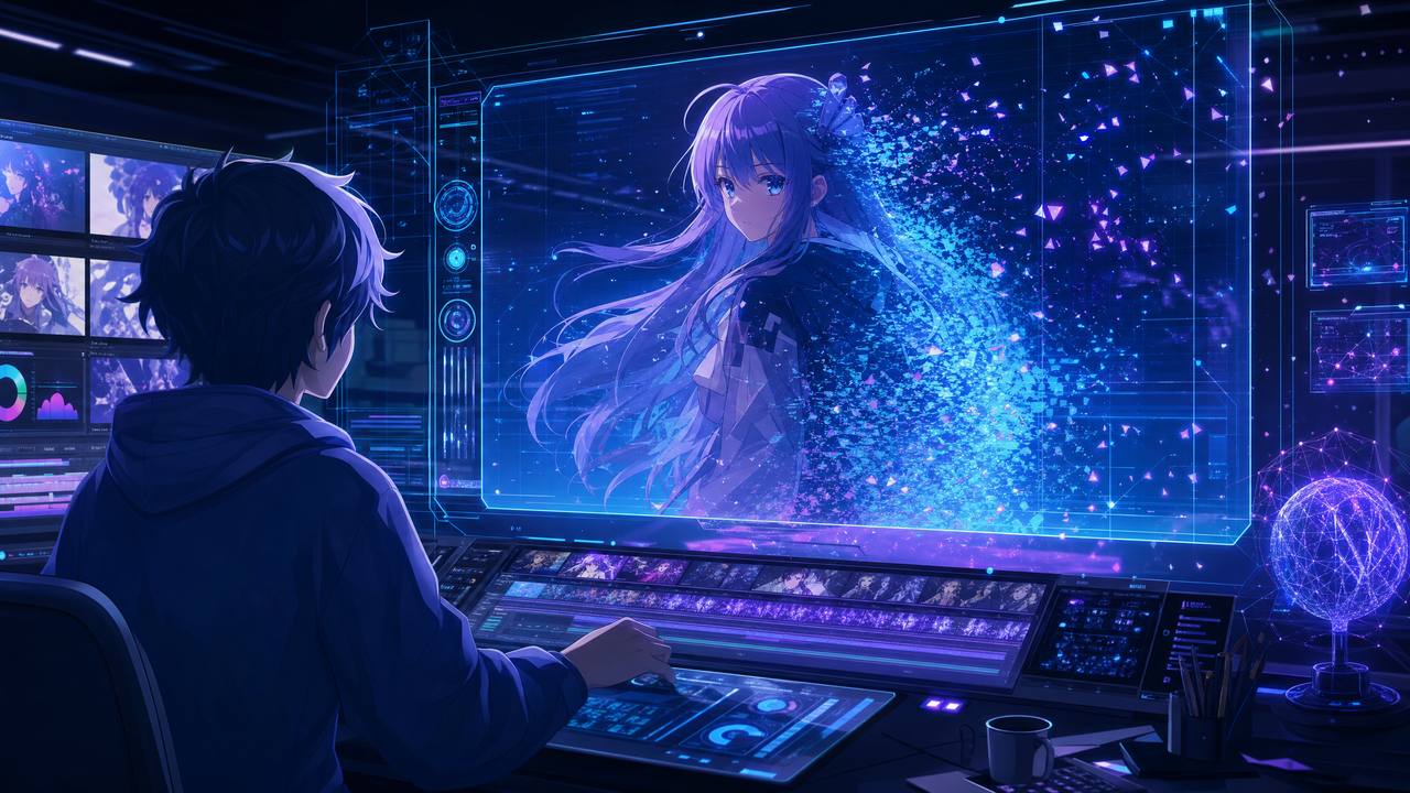 51视频-AI动漫剪辑教程